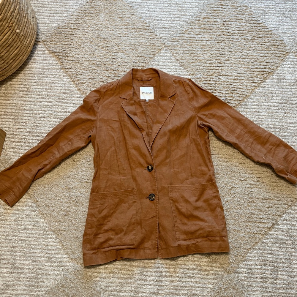Madewell Linen Blazer - S